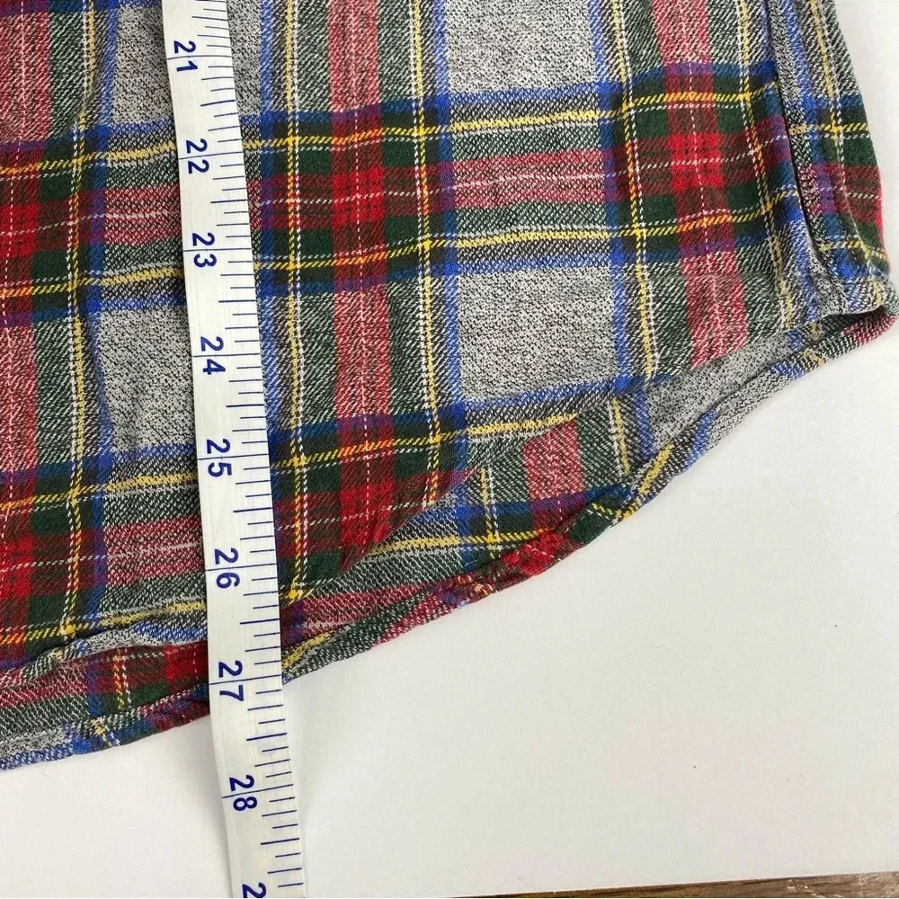Long Sleeve Button Down  Soft  Flannel - Picture 12 of 14